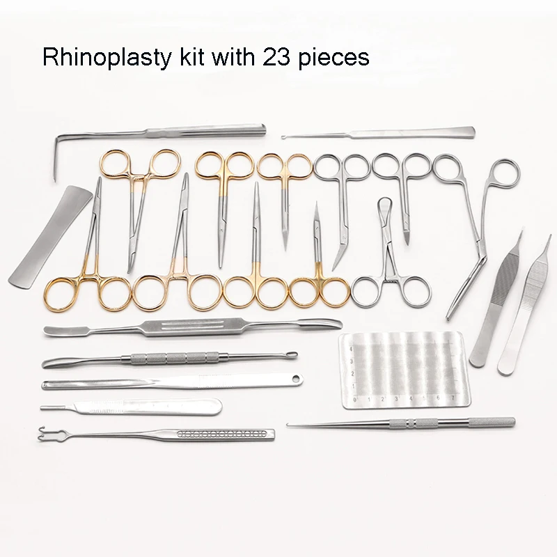 Ensemble d'Outils de Chirurgie Cosmétique, Waginstrument de l'Antarctique, Ration, Prothèse, Pince de Positionnement, Attelle de Nez