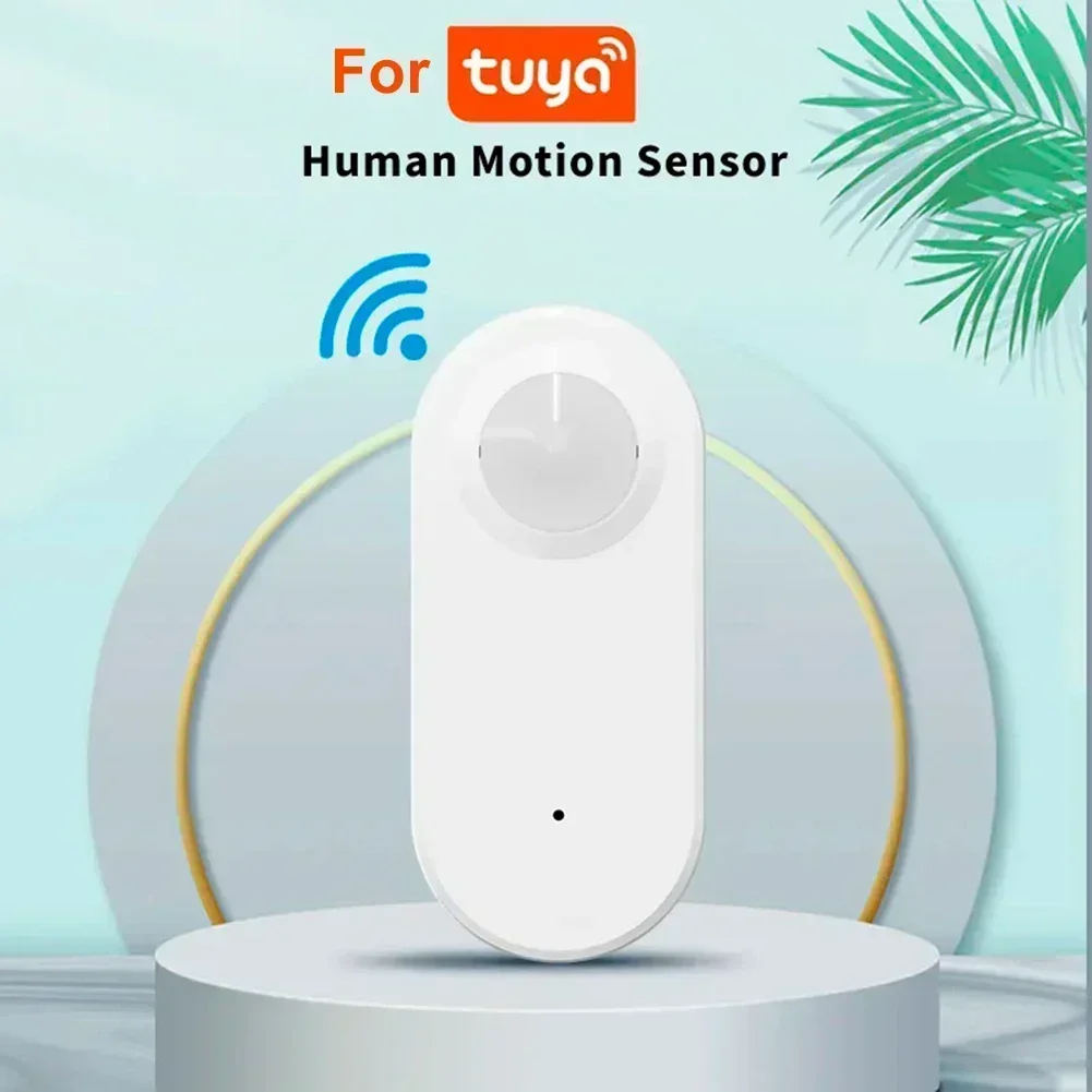 Tuya wifi pir sensor de detecção de movimento alarme de segurança sensor vida app controle suporte alexa para google casa