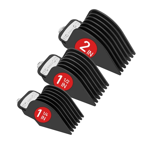 Imagen 1 del producto Peine de límite grande Yinke de 32mm, 38mm y 51mm para protectores de cortadora de pelo Wahl, peines guía de corte para barbería, accesorio para cortapelos eléctricos