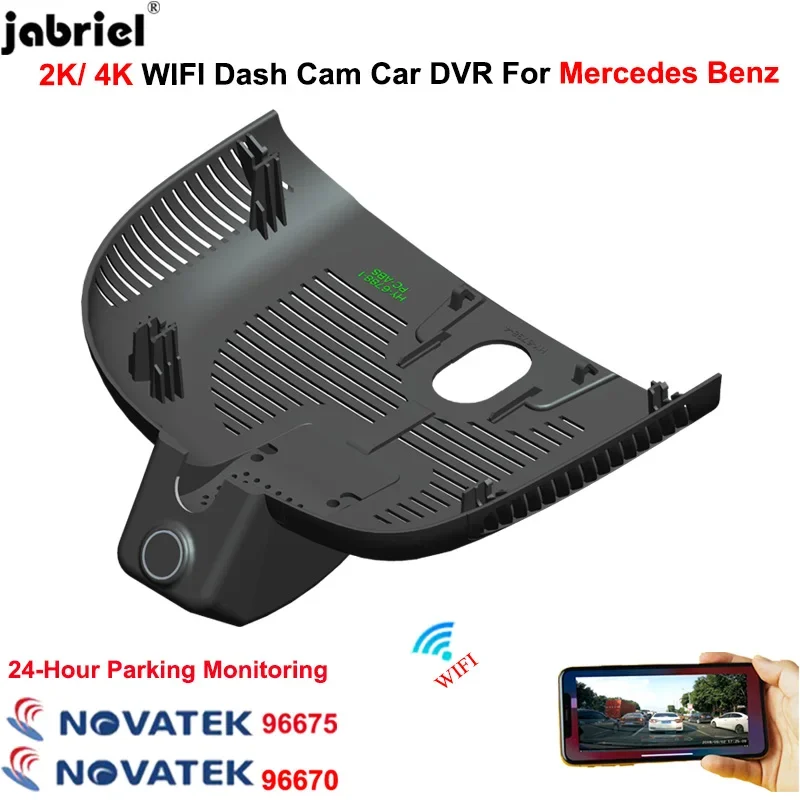 

4K видеорегистратор 2K Wi-Fi автомобильный видеорегистратор для Mercedes Benz GLA H247 gla200 gla250 gla35 gla45 gla180d gla200d gla220d 2023 2024 2025