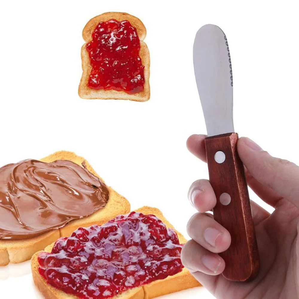 

Mini Stainless Steel Spatula Knives Breakfast Sandwich Bread Toast Cheese Slicer Spreader Butter Spatula Knife Kitchen Gadgets