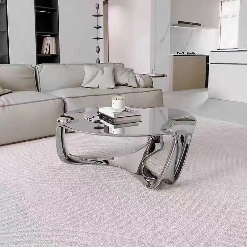 

European Style Coffee Tables Design Irregular Apartment Corner Coffee Tables Center Modern Stoliki Kawowe Furniture For Home