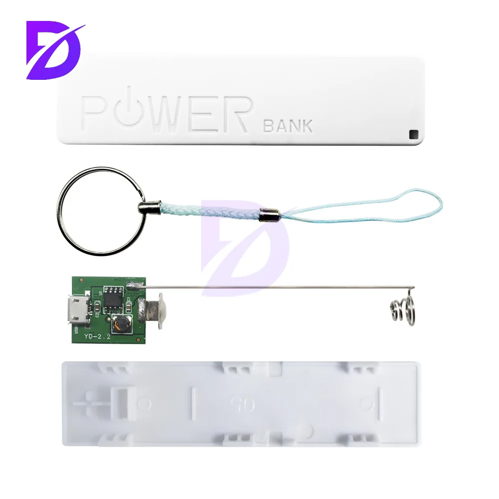 

Welding Free 1 18650 Battery Box, Portable Power Bank, Power Bank DIY Kit