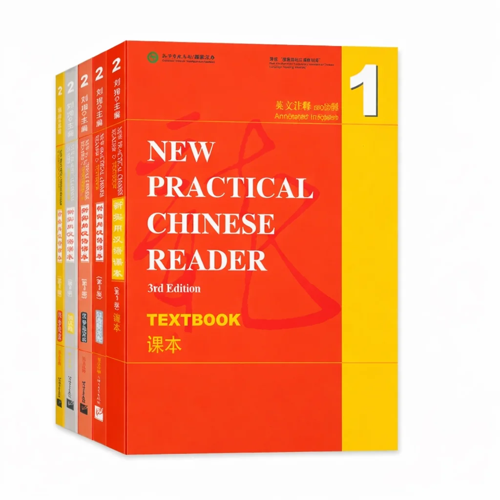 (10 Books) New Practical Chinese Reader (3rd Edition) by Liu Xun | Complete Beginner Chinese Course Set for Adults