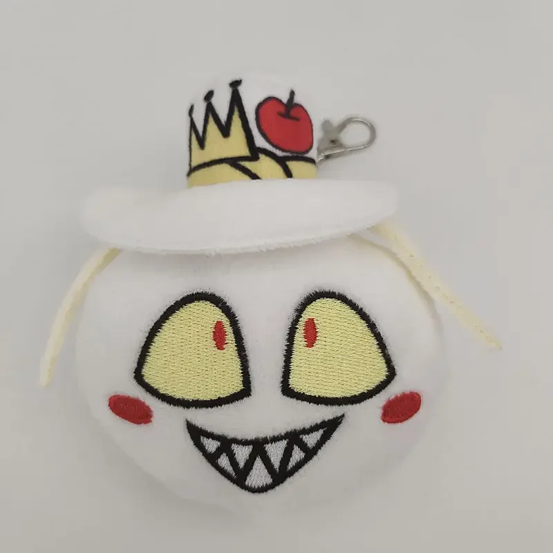 15cm New Alastor Plush Keychain Adam Hazbined Cos Hotels Soft Stuffed Costume Cute Plushie Figure Hells for Children Kids Gift