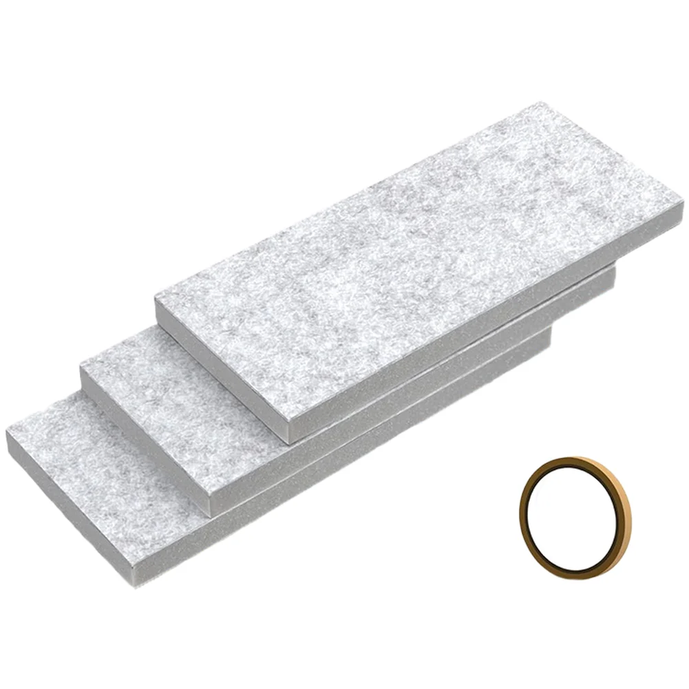 3PCS Adjustable Window Foam Insulation Panels for Portable AC Units Up to 50 Inch Coverage Gray Foam Board Set