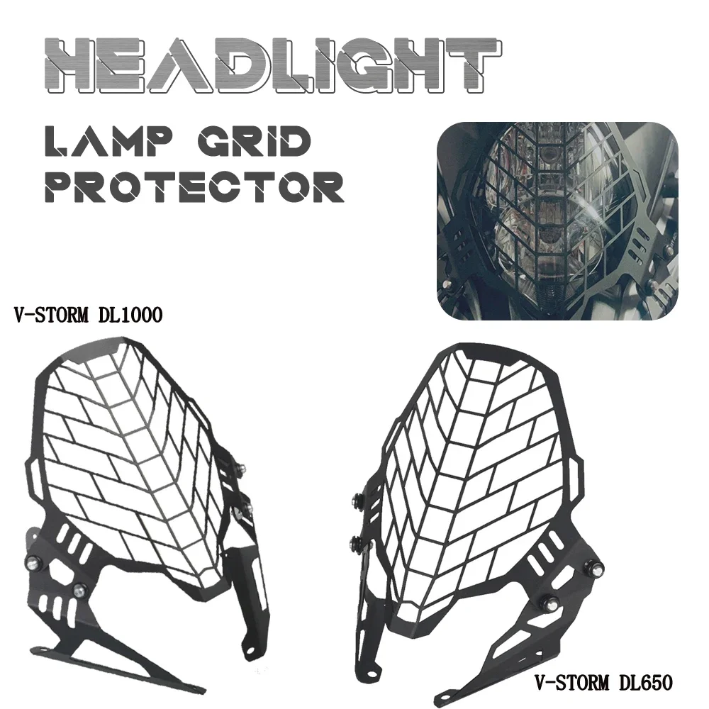 

Защита фар, алюминиевая решетка, защитная крышка для SUZUKI DL 650 1000 VSTROM 650 V-strom 1000 Vstrom 1000 2017-2021