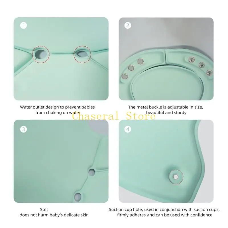

E7CE Foldable Infant Bathing Mat Baby Support Bath Cushion with Suction Cup
