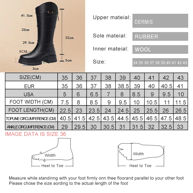 Dames Snowboots Echt Leer 2024 Nieuwe Natuurlijke Wol Geïsoleerde Winter Laarzen Vrouwen Anti Slip Grote Maat Dames Hoge Laarzen