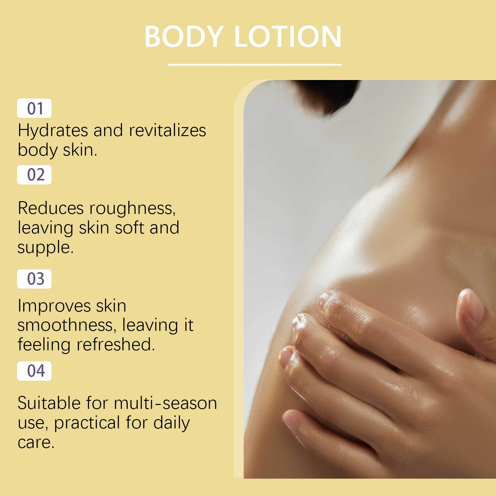 الشاي الأخضر غسول اليد والجسم ترطيب مرونة البشرة تعزيز السلس غير دهني حمض الهيالورونيك نيكوتيناميد الأفوكادو كريم #3