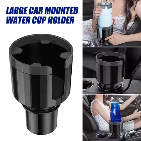 Beverage Bottle Holder Adjustable Base Center Console Cup Bracket Anti-slip Auto Drink Rack Stand for Auto Caravan Camper