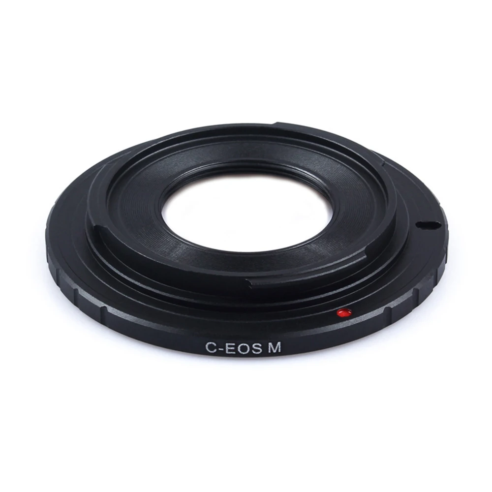 C Mount Movie Lens Adapter Ring For Canon EOS M M1 M2 M3 M5 M6 M10 M100 C-EOSM EF Fujian 35mm 50mm CCTV Lense Accessories