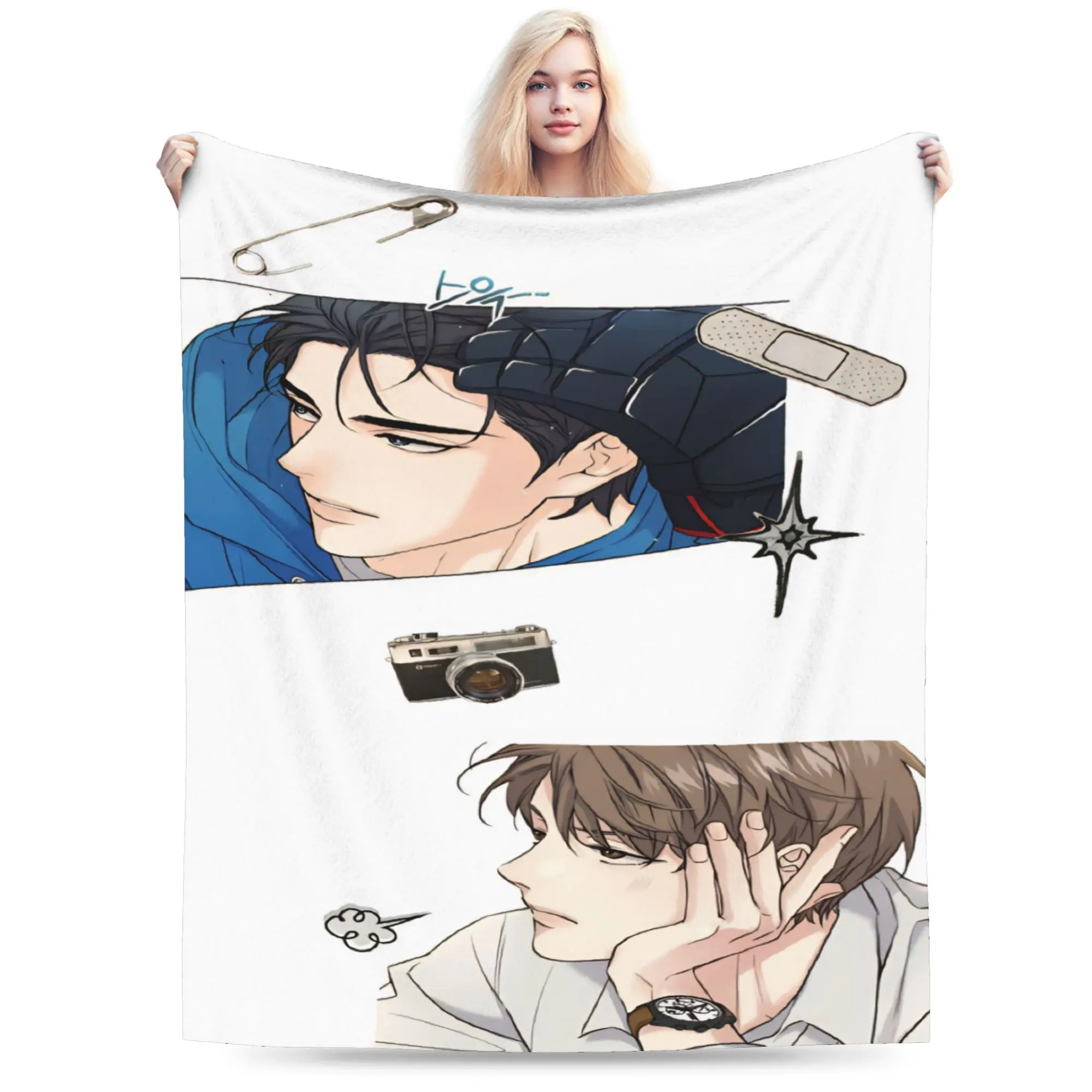 Melting Point BL Blanket Multi-size Super Soft Cozy  Throw Blankets for Couch Sofa and Bed