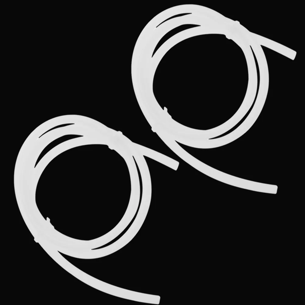 

2Pcs 3D Printer Ptfe Tube 4mm Id X 6mm Od High Temp Resistant Durable Practical No Adhesion 3D Printer Accessories