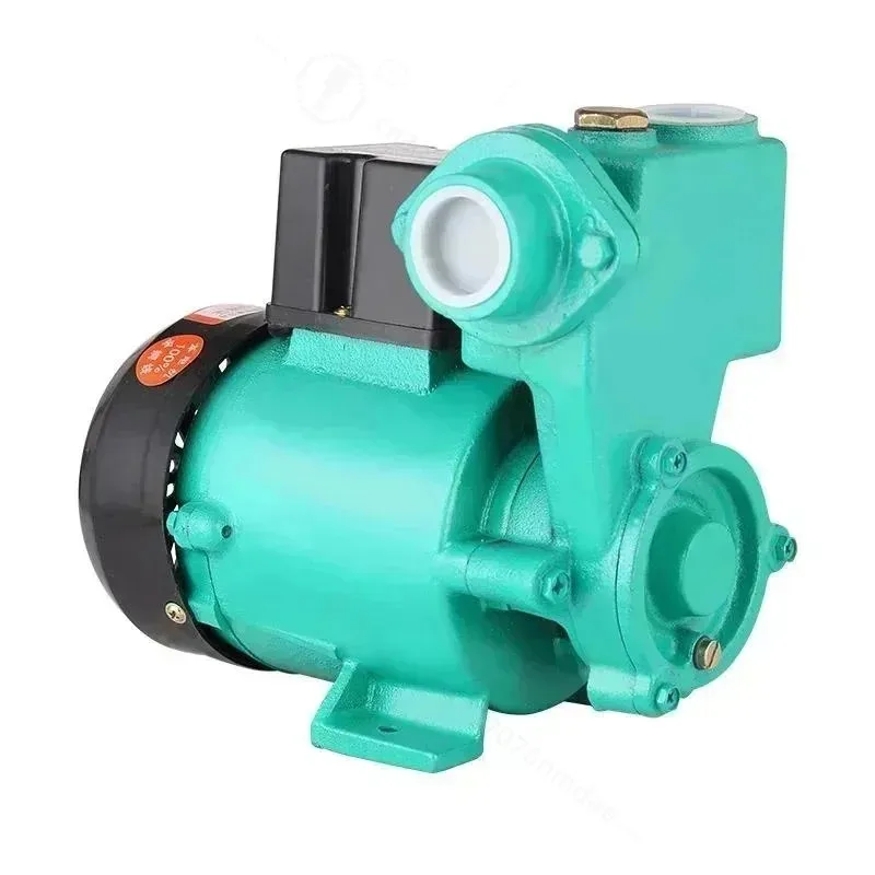 220V 125W 200W 370W Household Manual Booster Pump Cast Iron Tap Water Pipe Cold And Hot Water Self-priming Pump
