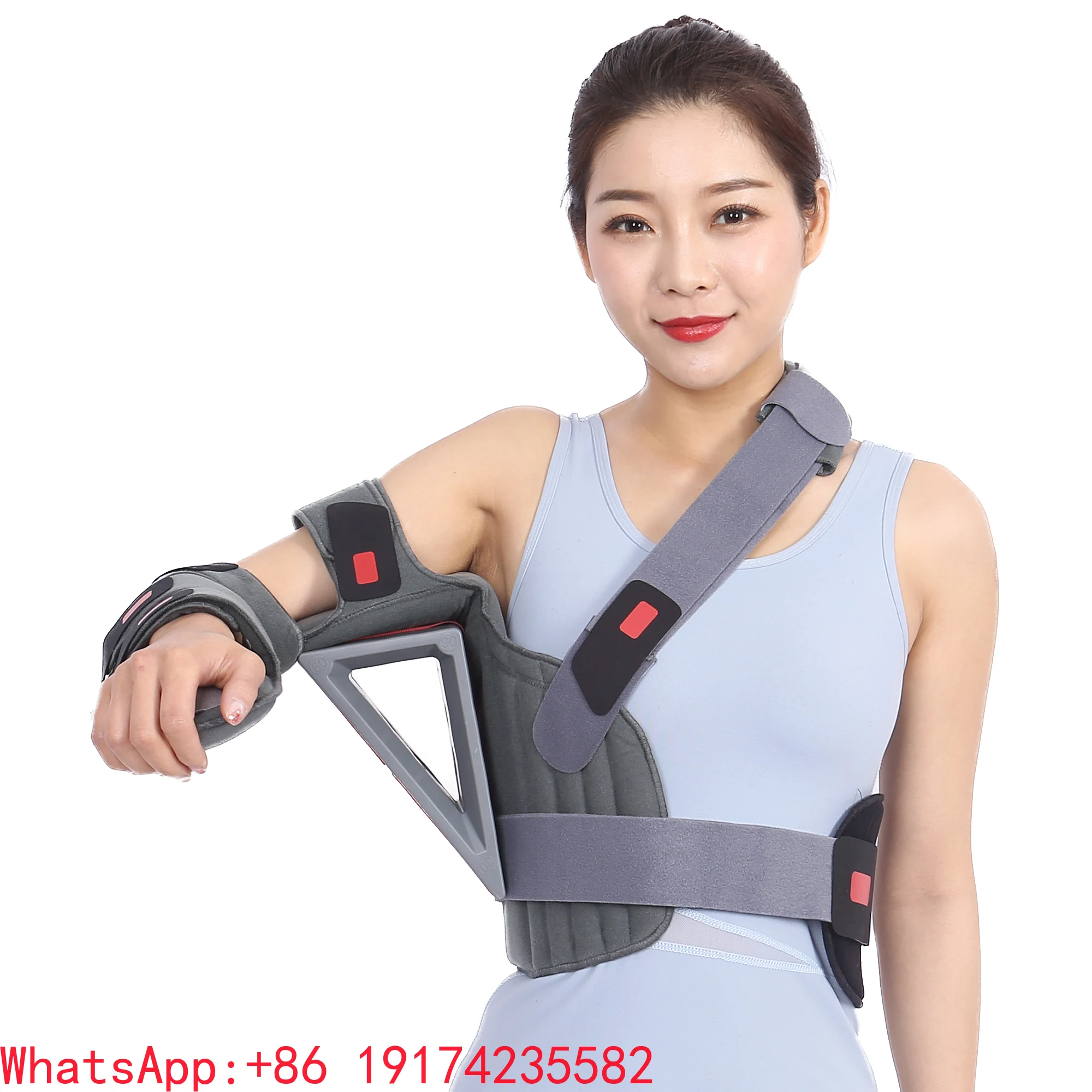

Shoulder and Elbow Injury Recovery Humerus Fracture Immobilization Brace Elbow Joints Immobilizer