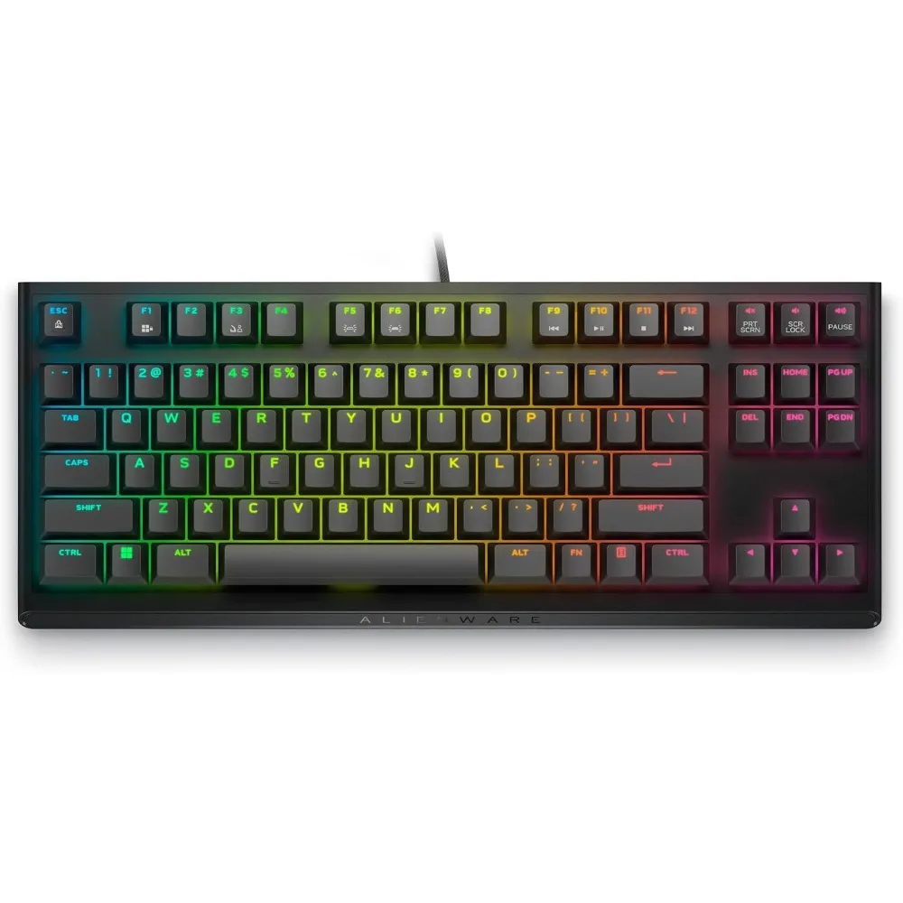 Low-Profile RGB Gaming Keyboard with Per Key Backlighting and Cherry MX Switches