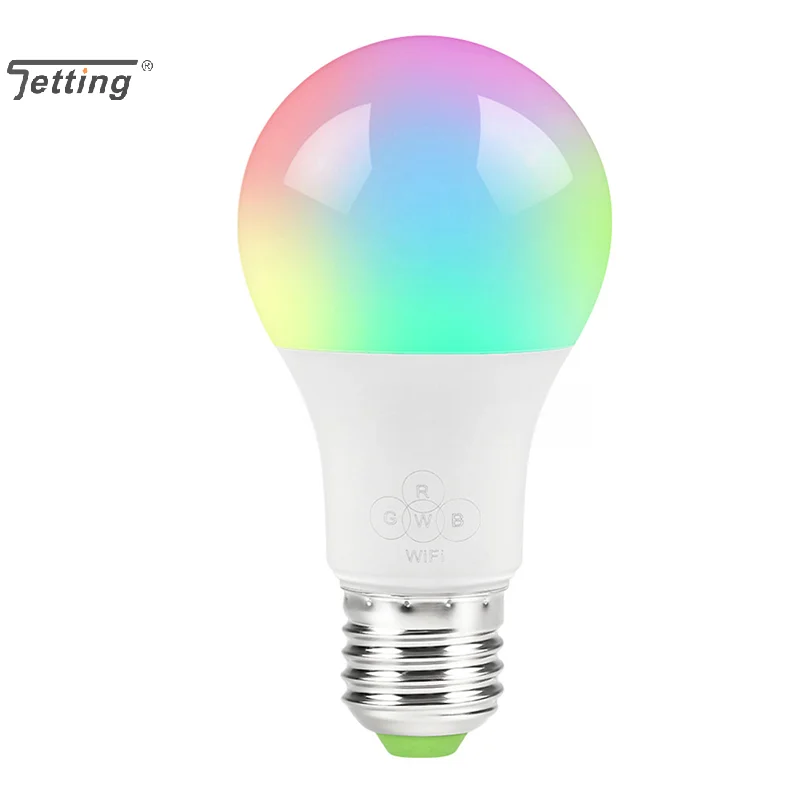 Smart WiFi Bulb RGBW Color-changing Support AlexaGoogle Voice Control Led Bulb Intelligent