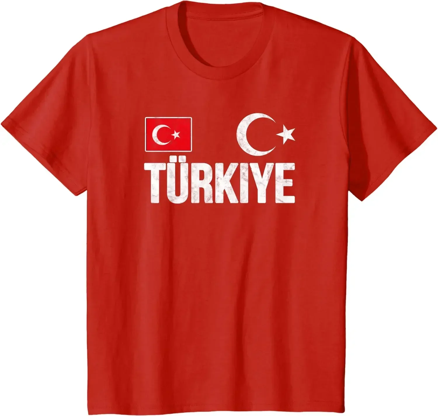 Turkiye Turkey Flag Turkish Gift T-Shirt 100% Cotton O-Neck Short Sleeve Summer Casual Mens T-shirt Streetwear