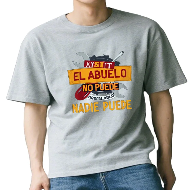 Si papá no puede arreglarlo, somos atornillados, camiseta Retro española para regalo del Día del Padre, camisetas suaves