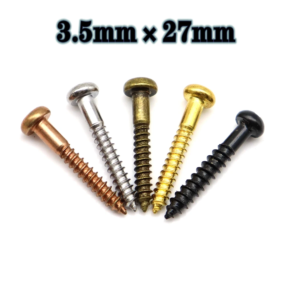 10Pcs Screw ST Style Guitar Tremolo Bridge Mounting Screws For Electric Guitar Screws Parts