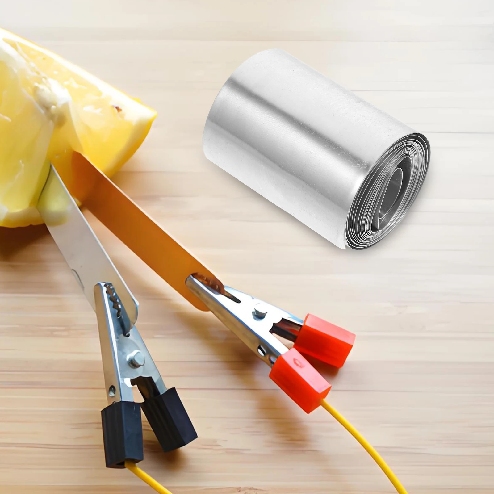 

1 set Zinc Sheet Electrode Material Electroplating Plates Experiment Supplies Anode Diy Fruit Tools Science Project Kids