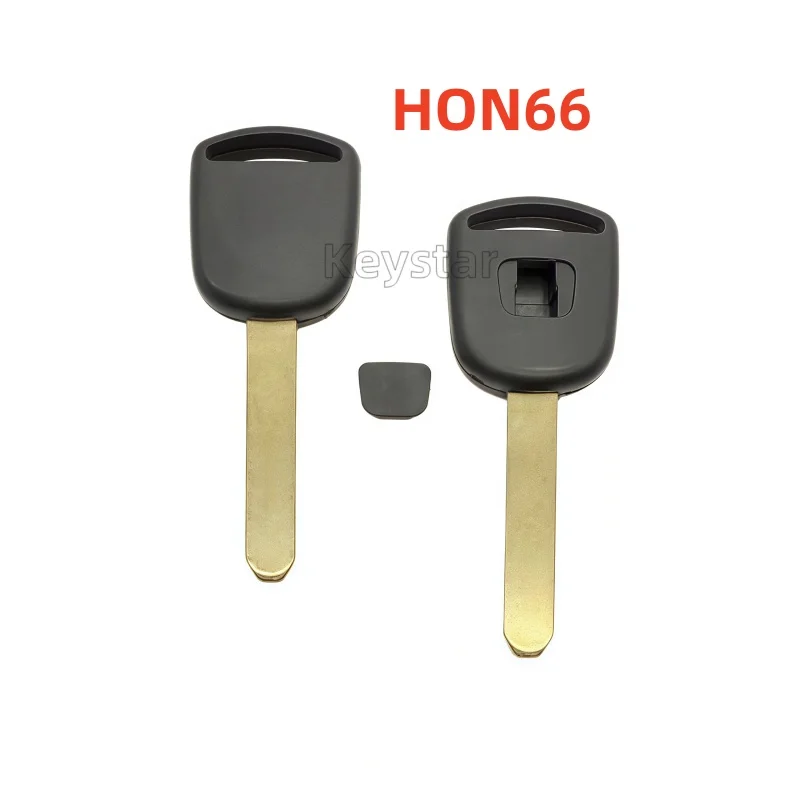 

10PCS Car Tansponder Key HON66 Key for Honda Accord Odyssey Brio Civic CRV EVERUS Jade URV XRV Key Blade Spare Chip Key No Chip
