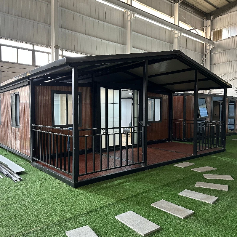 Long Service Life Container House Ready Made Movable 20Ft 40Ft Prefab Mobile Expandable Folding House Container Tiny Home Office