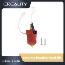 CREALITY Kit testina riscaldante in ceramica originale Copertura in silicone rosso Ender-3 V3 KE