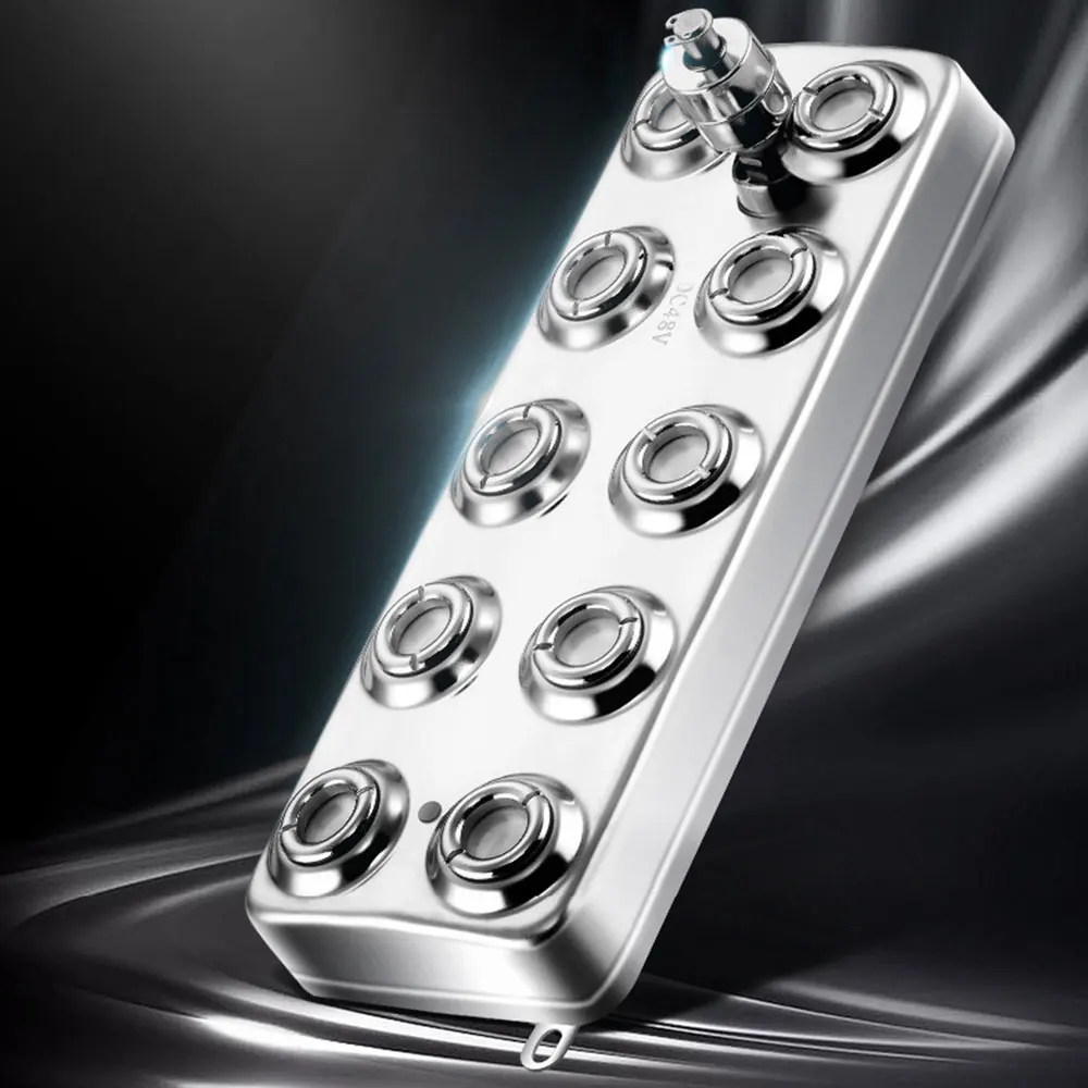 Tablero humidificador ultrasónico de 10 cabezales, máquina de niebla, atomizador Industrial, nebulizador, atomización, paisaje de piscina, generador de niebla ultrasónica