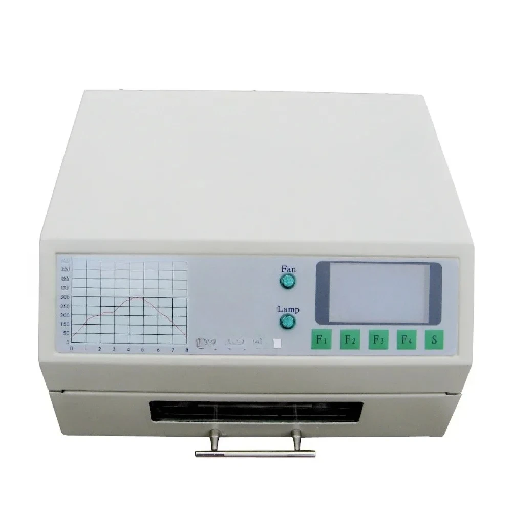 220V T-962 800W 180 x 235mm Desktop Reflow Oven  IC Heater Soldering Machine for BGA SMD SMT Rework