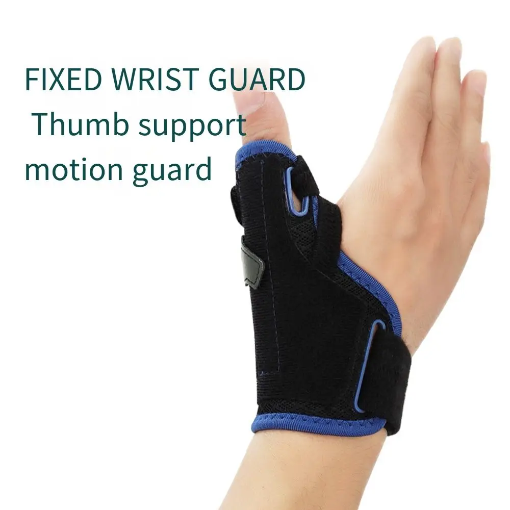 Support Wrap 2 in 1 Thumb Brace Left Right Hand Removable Thumb Spica Splint 3 Level Stability Lightweight Wrist Stabilizer Men