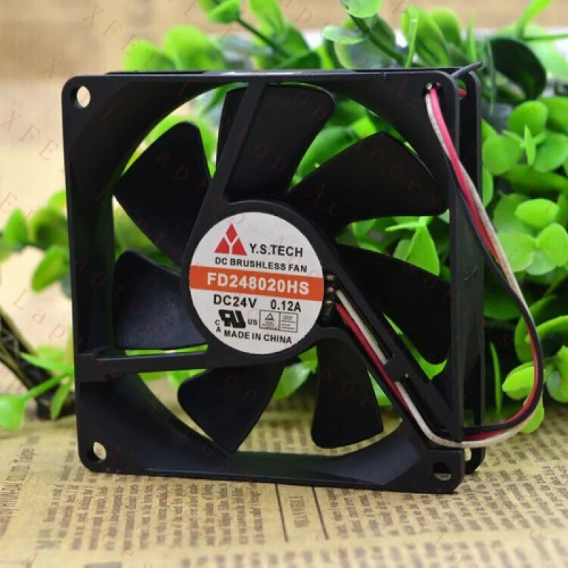 

F 1PC NEW FAN for Y.S.TECH 24V 0.12A FD248020HS #WD9