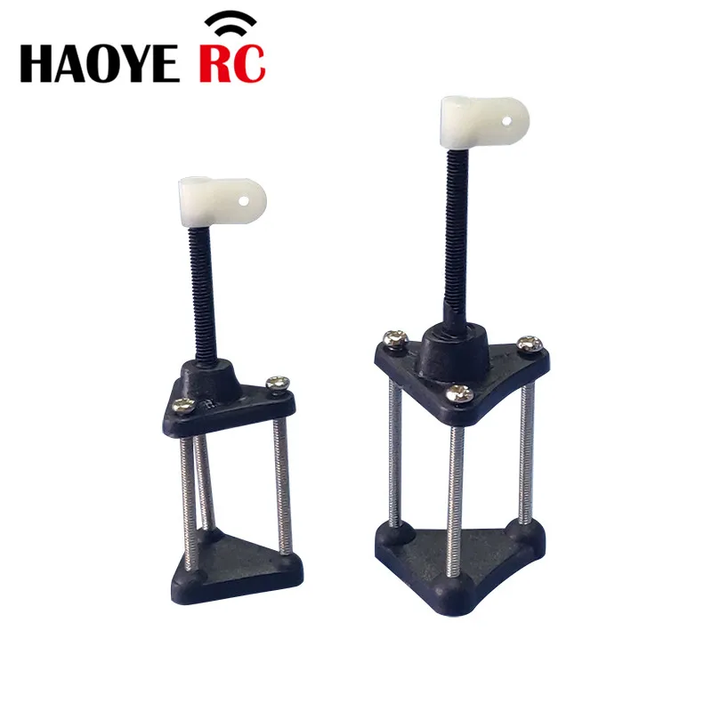 

Haoye 10 Sets Adjustable Control Horns Rudder Angle Rocking Arm Lifting Eye For RC Airplane Part Electric Foam Model Replacement