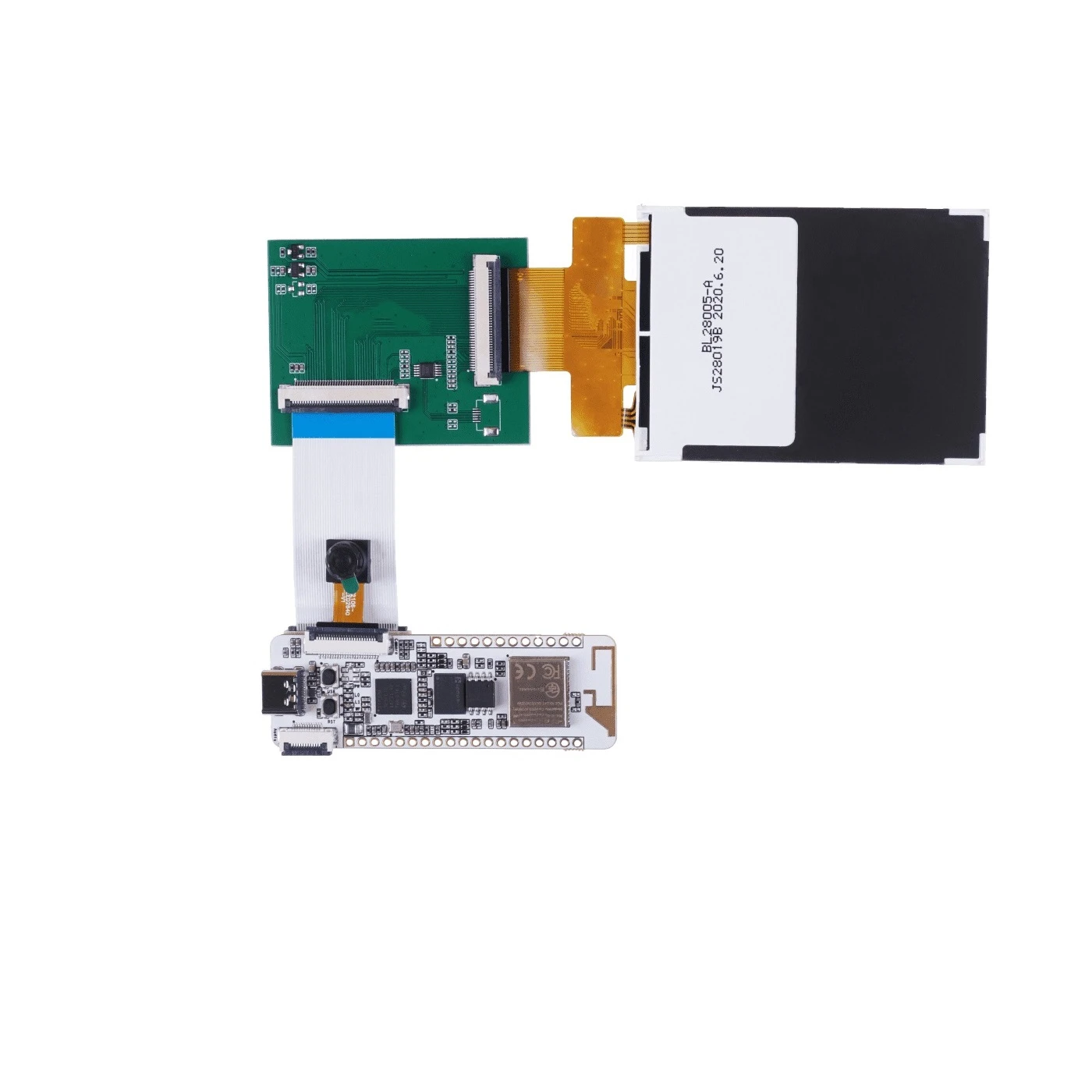 Wio Lite AI Development Board Kit, Chip STM32H725AE, LCD RGB e câmera