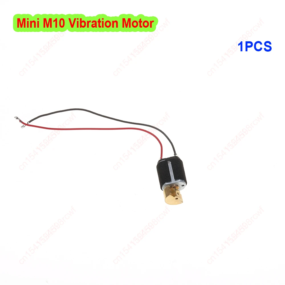 Mini M10 Vibration Motor with 4mm*6mm Eccentric Wheel Motor DC 3V 3.7V 6V Vibration Motor for Toy Model