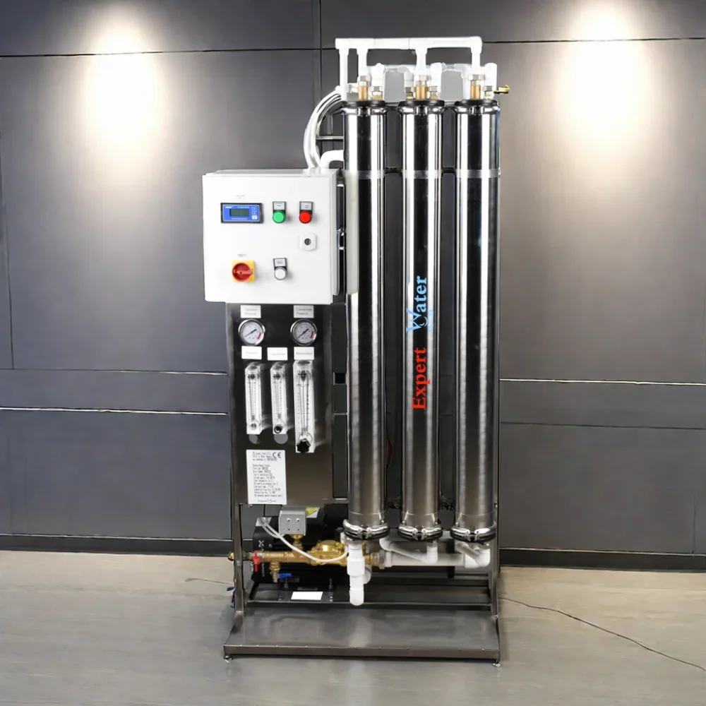 Commercial RO Water Treatment System 1250 L/H Reverse Osmosis Europe manufacturer for greenhouse irrigation systems