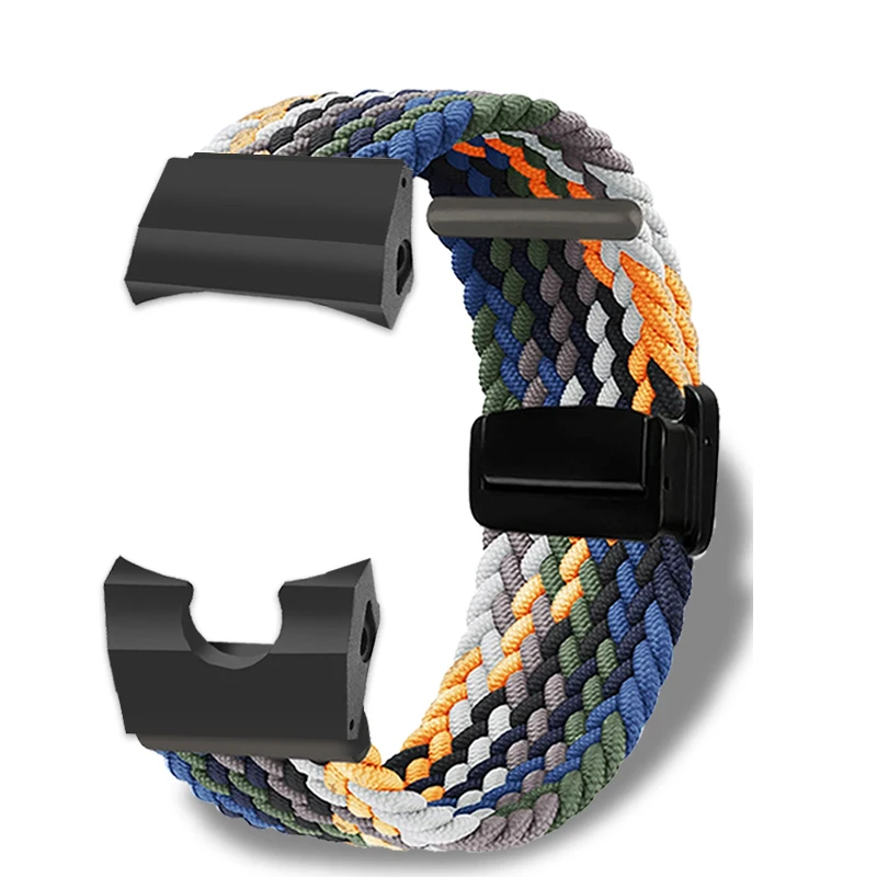 Cinturino orologio in tela fai-da-te per CASIOGG-B100 Little Mud King cinturino in nylon di ricambio per alpinismo all'aperto maschio 5594 Accessori