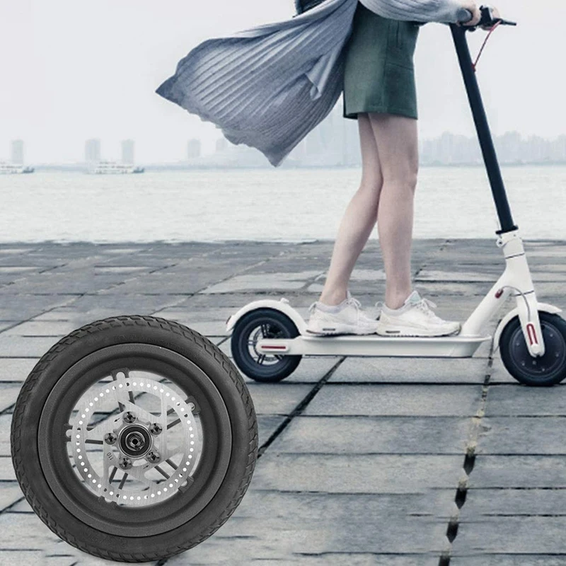 

Electric Scooter Rear Wheel Tire With Brake Tire Assembly Scooter Accessories For Xiaomi Mijia M365