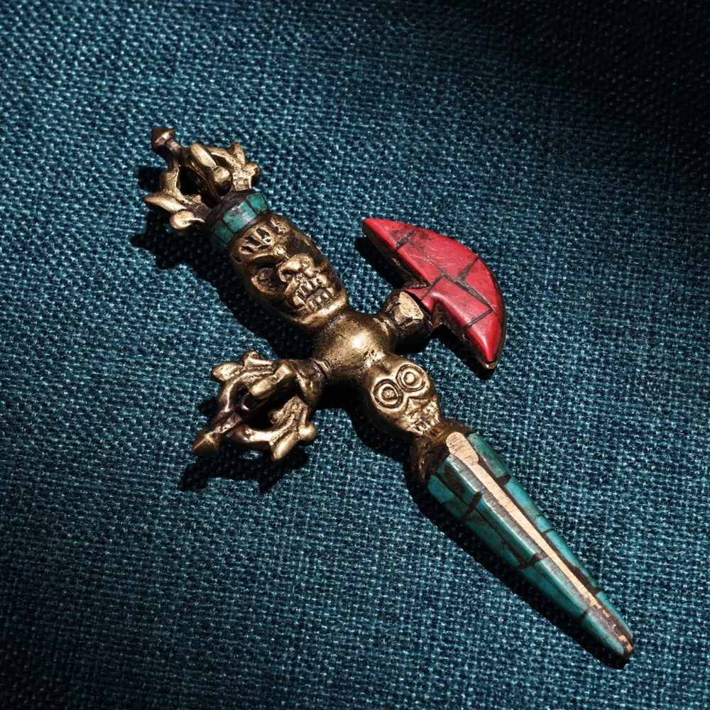 

Винтажный домашний орнамент, талисман, тибетский буддийский экзорцизм, выезд, злые духи, экзорцизм, талисман, благословие