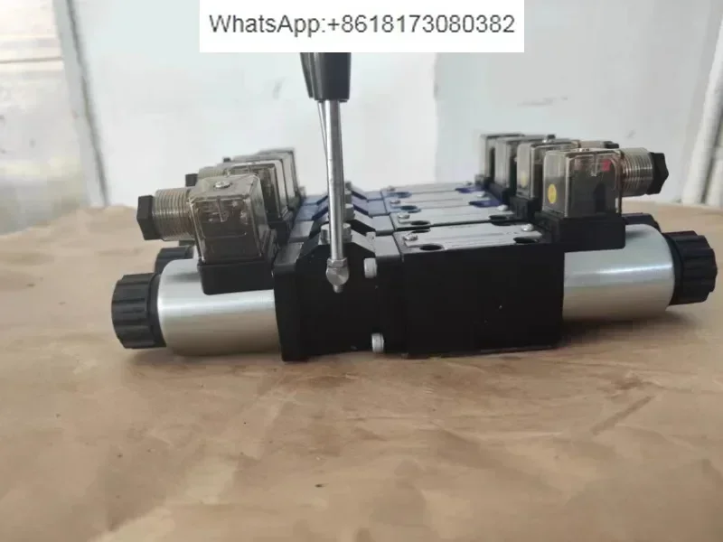 Spot shield grouting machine DS3-S2/11N-D24WK1 CH/W7/A215 manual auxiliary solenoid valve