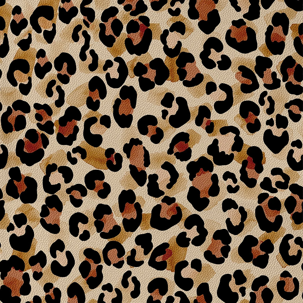 Leopard Print Peel and Stick Wallpaper for Bedroom Cabinet Wall Paper Removable Leather Wallpaper Renter Friendly