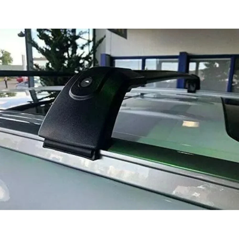 2 Buah Palang Atap Crossbar Cocok untuk BMW X3 F25 2011-2017 dengan rel atap