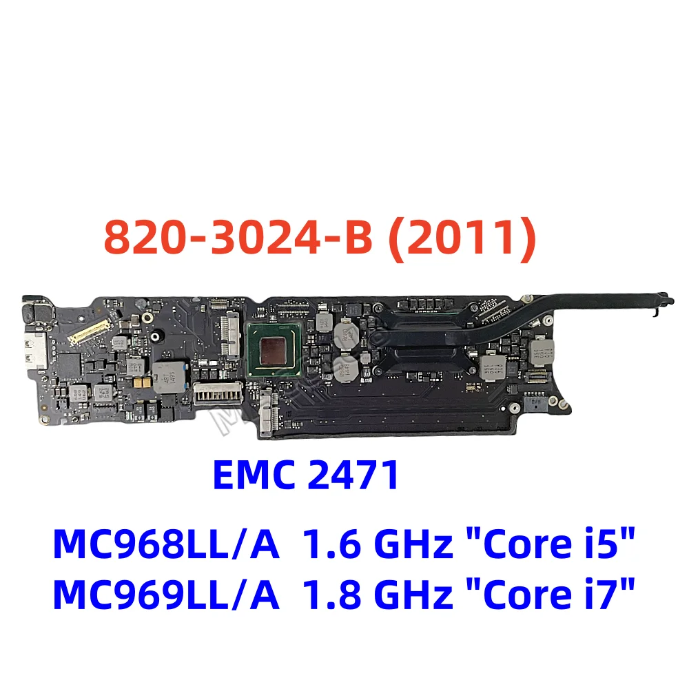 Imagem -03 - Placa-mãe Mainboard para Macbook Air A1370 A1465 2010 2011 2012 11 Emc 2471 Emc 2558 Emc 2393