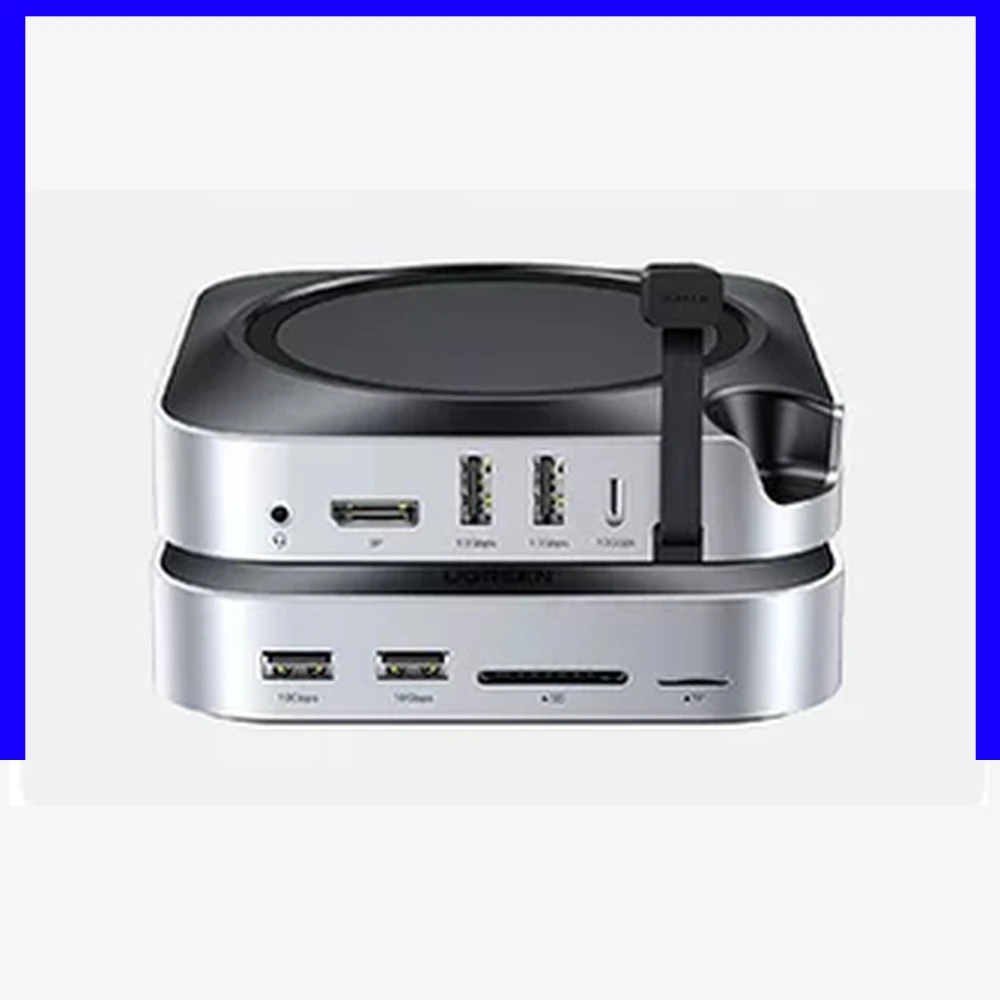 UGREEN 65488 Mac mini M4 Docking Station M.2 NVMe SSD Enclosure 10Gbps 8TB Expansion DisplayPort 1.4 Hub