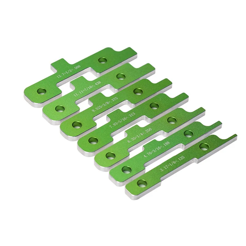

A93E-Gauge Setup Blocks Woodworking Set For Woodworking Table Saw Height Gauge Measuring Block Setup Blocks Height G