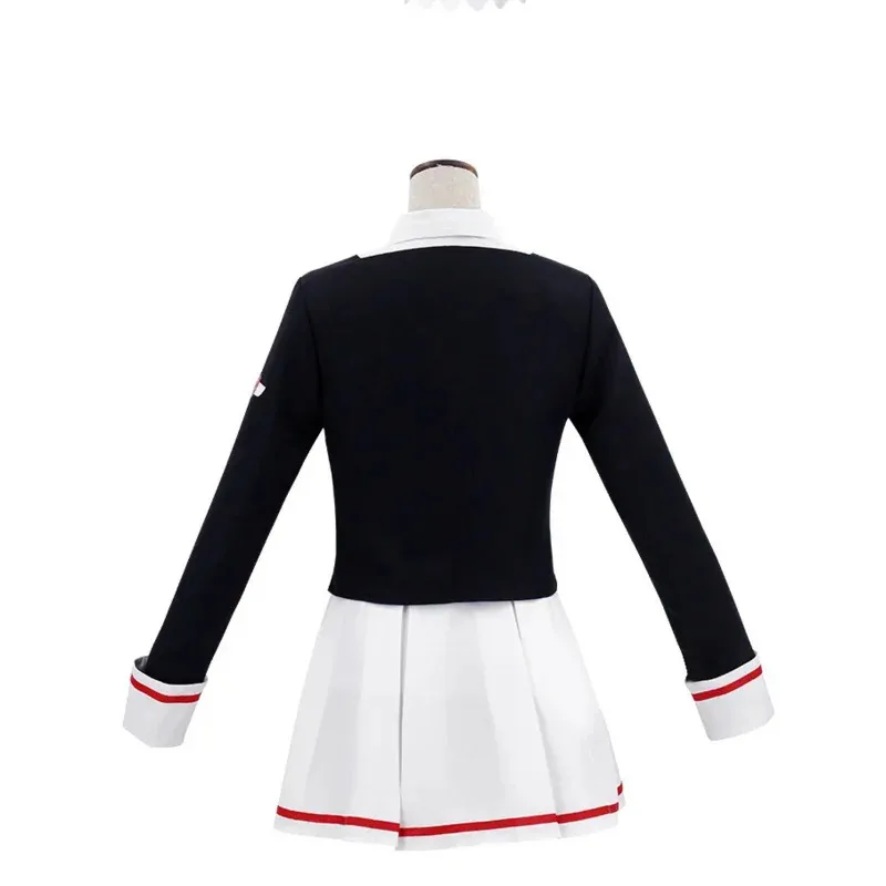 A Bear House Costume Anime Cosplay Card Captor Sakura Cos Top gonna cravatta calzini Parrucche personale Donne adulte Hallowp1p2t 2025 Nuovo