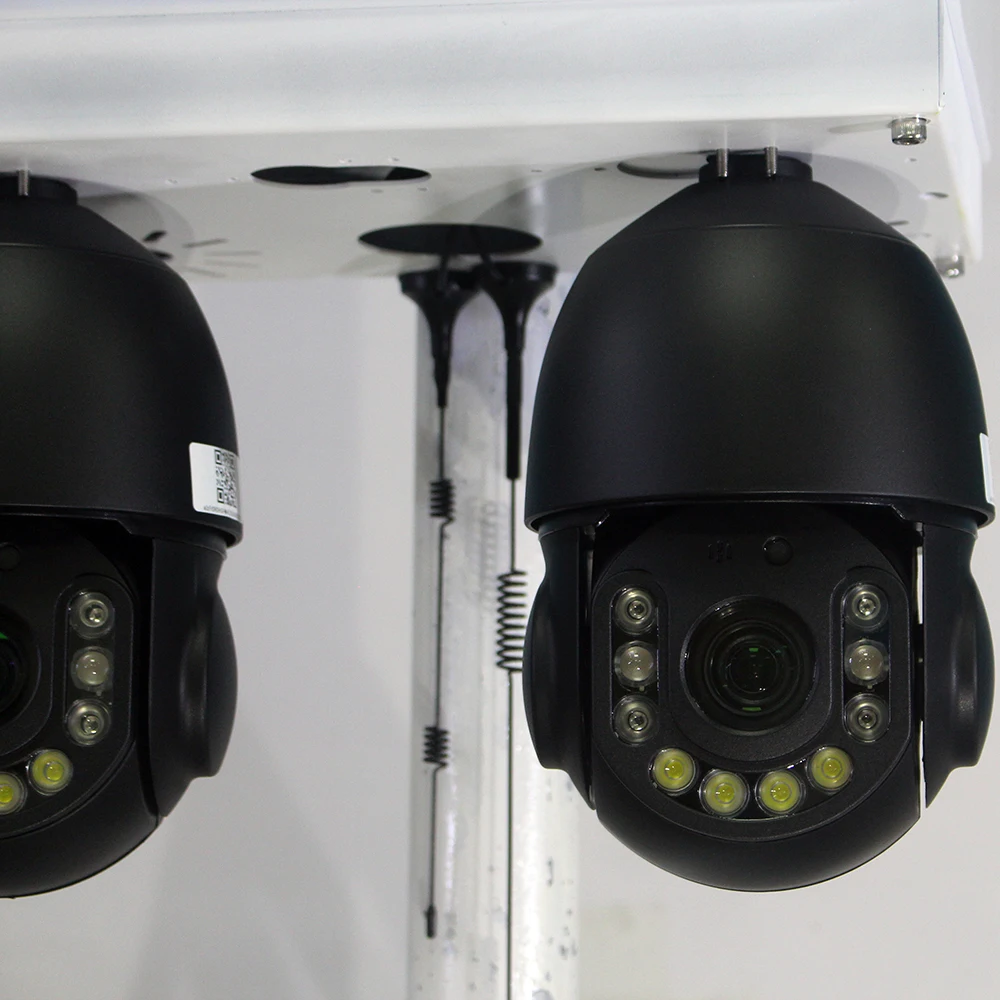 SZGOING مزرعة لاسلكية في الهواء الطلق محيط نظام إنذار الأمن ضوء المنتجات المزدوجة لوحة طاقة شمسية مزرعة كاميرات المراقبة الدوائر التلفزيونية المغلقة #3