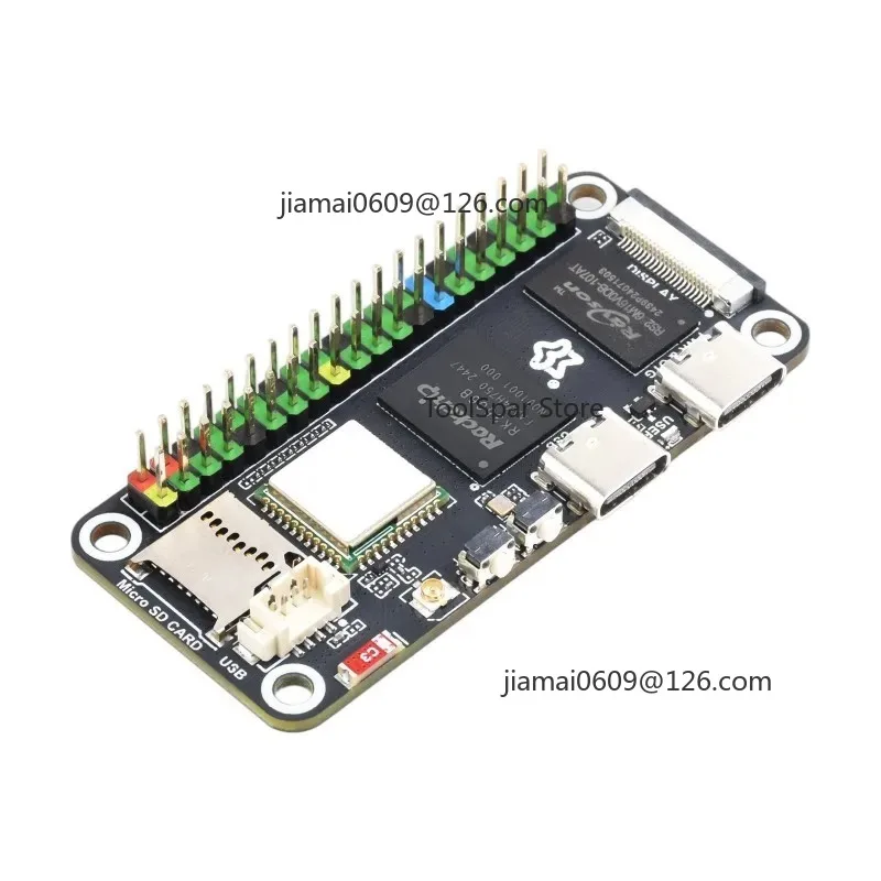 Carte de développement Micro Linux RK3506B, Lyra Zero W Triple-Core Cortex-A7 SBC avec WiFi