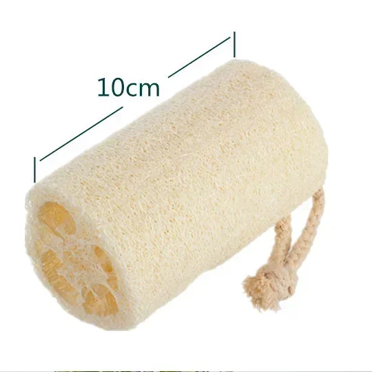 Natural Loofah Luffa Loofa Bath Body Shower Exfoliating Scrubber Sponge Kitchen Scrubber Scrub Pad Rub Pot Dishes Cleaning Brush